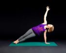 woman doing yoga