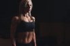 woman with abs